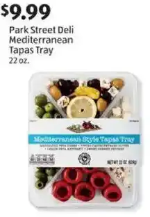 Aldi Park Street Deli Mediterranean Tapas Tray offer