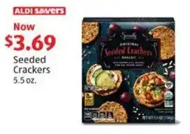 Aldi Seeded Crackers offer