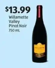 Aldi Willamette Valley Pinot Noir offer