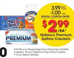 Kroger Nabisco Premium Saltine Crackers offer