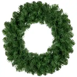 Walmart Northlight 16 Unlit Colorado Spruce Artificial Christmas Wreath offer