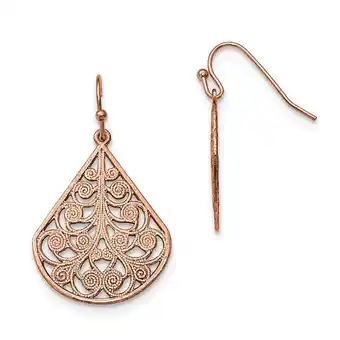 Walmart Earring Drop & Dangle Women'S 38 mm 25.5 Copper-Tone Shepherds Hook Earrings offer