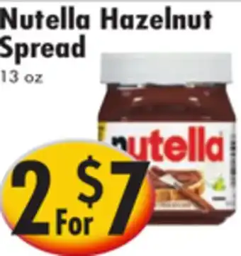 Ideal Food Basket Nutella Hazelnut Spread offer