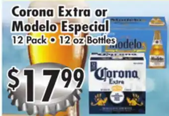 Ideal Food Basket Corona Extra or Modelo Especial offer