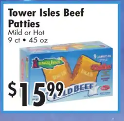 Ideal Food Basket Tower Isles Beef Patties offer