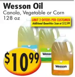 Ideal Food Basket Wesson Oil offer