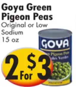 Ideal Food Basket Goya Green Pigeon Peas offer