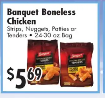 Ideal Food Basket Banquet Boneless Chicken offer