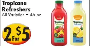 Ideal Food Basket Tropicana Refreshers offer