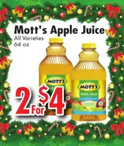 Ideal Food Basket Mott's Apple Juice offer