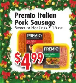 Ideal Food Basket Premio Italian Pork Sausage offer