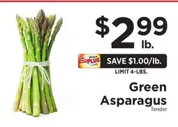 ShopRite Green Asparagus offer