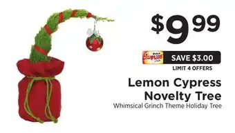 ShopRite Lemon Cypress Novelty Tree offer