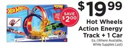 ShopRite Hot Wheels Action Energy Track + 1 Car offer