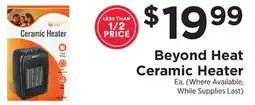 ShopRite Ceramic Heater offer