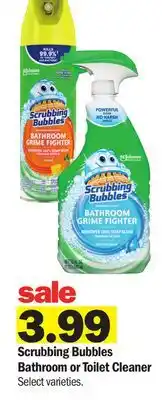 Meijer Scrubbing Bubbles Bathroom or Toilet Cleaner offer