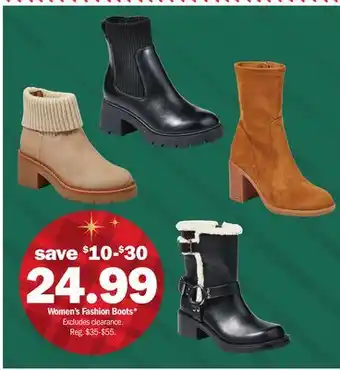 Meijer Women's Fashion Boots offer