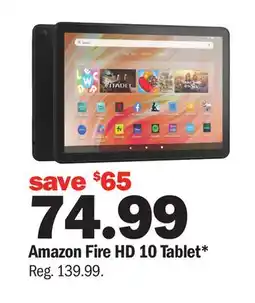 Meijer Amazon Fire HD 10 Tablet offer