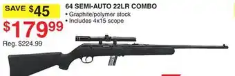 Dunham's Sports SEMI-AUTO 22LR COMBO offer