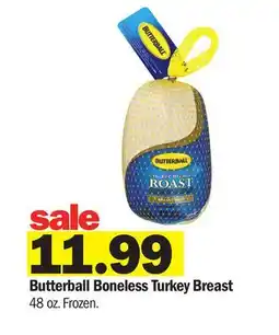 Meijer Butterball Boneless Turkey Breast offer