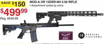 Dunham's Sports RADICAL FIREARMS MOD-A OR 15DSR-M4 5.56 RIFLE offer