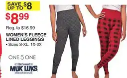 Dunham's Sports WOMEN'S FLEECE LINED LEGGINGS offer