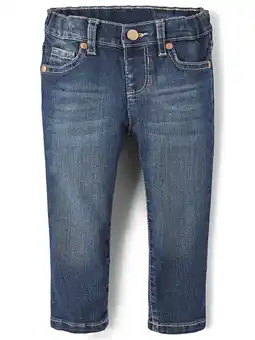 Walmart The Children's Place Baby And Toddler Girl's Skinny Jeans offer