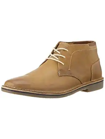 Walmart Steve Madden Mens Hestonn Leather Chukka Chukka Boots offer