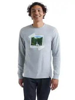 Walmart Hanes All Gender Explorer Collection Long Sleeve Cotton Graphic Tee Shirt, Men's Sizes XS-2XL offer