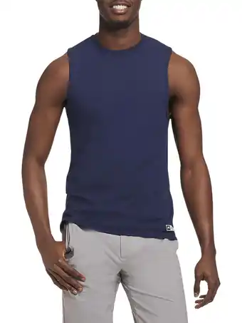 Walmart Russell Athletic Men's Cotton Performance Muscle Tank Top offer