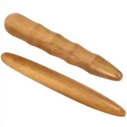 Walmart 2 Pcs Acupressure Stick Massage Roller Wood Tools Rod Foot Acupuncture Multifunction Wooden offer