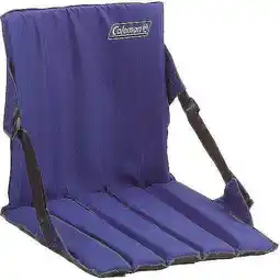 Walmart Coleman Blue Stadium Seat offer