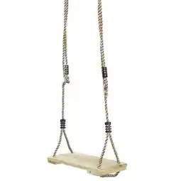 Walmart Outdoor Wooden Tree Swing with Hanging Ropes, Natural offer