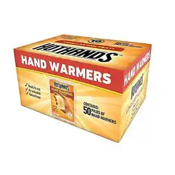 Walmart HotHands Hand Warmer Bulk 50 pk. Box (50 Pairs) offer