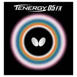 Walmart Butterfly Tenergy 05 FX Table Tennis Rubber, 2.1 mm, Black offer