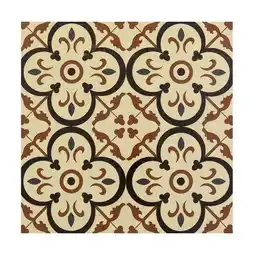 Walmart Retro 12 x 12 in. Self Adhesive Vinyl Floor Tile - Burch - 20 sq. ft. - 20 Tiles per Box offer