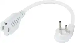 Walmart JXKJ 16 Gauge 1 ft Flat Plug 1 Outlet Extension Cord offer