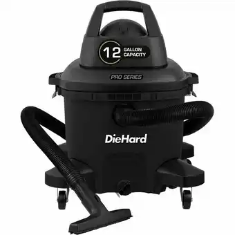 Walmart DieHard 12-Gallon 6 HP Pro Series Wet/Dry Vacuum offer