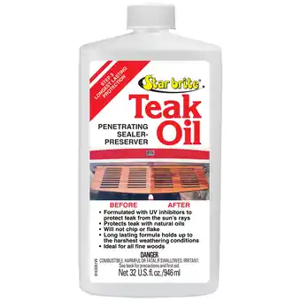 Walmart Star Brite 81632 Teak Oil Quart offer
