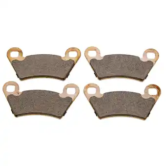 Walmart Polaris 2202413 OEM Front Rear Brake Pad Kit 2002-2018 Ranger Sportsman RZR 2X4 4X4 6X6 offer