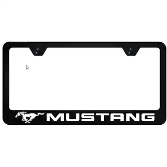 Walmart Ford Mustang UV Print Polycarbonate License Plate Frame (Black) offer