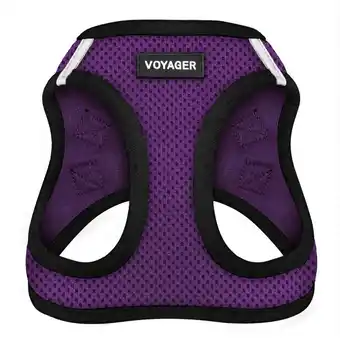 Walmart Voyager Step-in Air - All Weather Cat Mesh Harness by Best Pet Supplies - Purple/Black Trim, XXXS offer