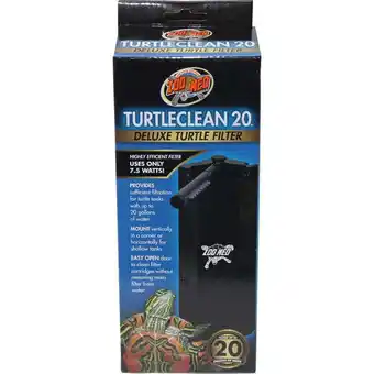 Walmart Zoo Med Turtleclean Deluxe Turtle Filter 20 gal offer