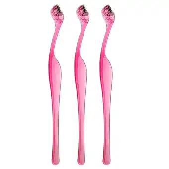 Walmart 3pcs Women Facial Lip Hair Eyebrow , Long Handle with Small Heads offer