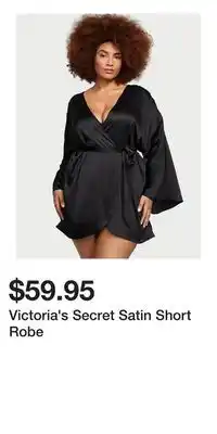 Victoria's Secret Victoria's Secret Satin Short Robe offer