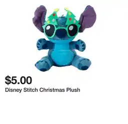 Five Below Disney Stitch Christmas Plush offer