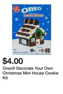 Five Below Oreo Decorate Your Own Christmas Mini House Cookie Kit offer