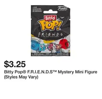 Five Below Bitty Pop F.R.I.E.N.D.S Mystery Mini Figure (Styles May Vary) offer