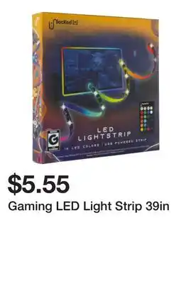 Five Below Gaming LED Light Strip 39in offer