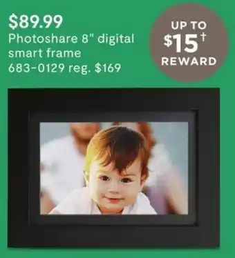 JC Penney Photoshare 8" Digital Smart Frame offer